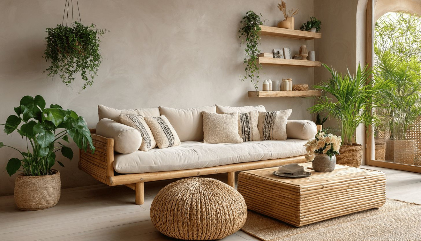 Décoration minimaliste et écoresponsable tendances pour un foyer durable