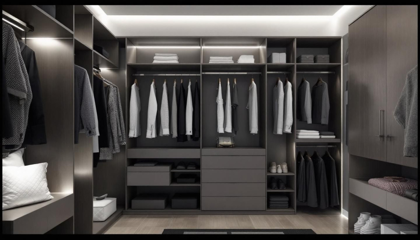 Maximiser l'espace dans les petits dressings : astuces et conseils